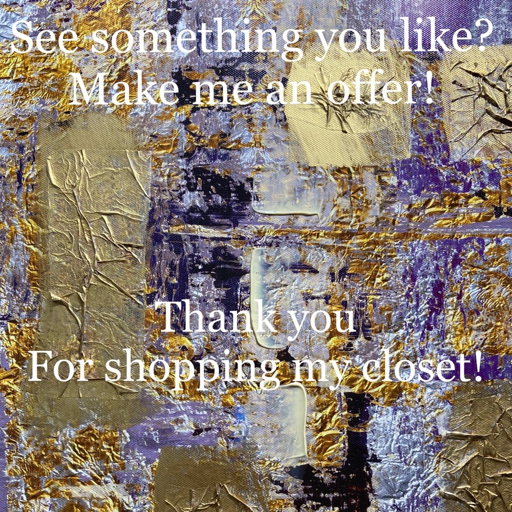 Make me an offer & thank you for shopping!